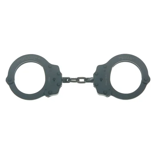 peerless model 701c chain link handcuff black oxide finish